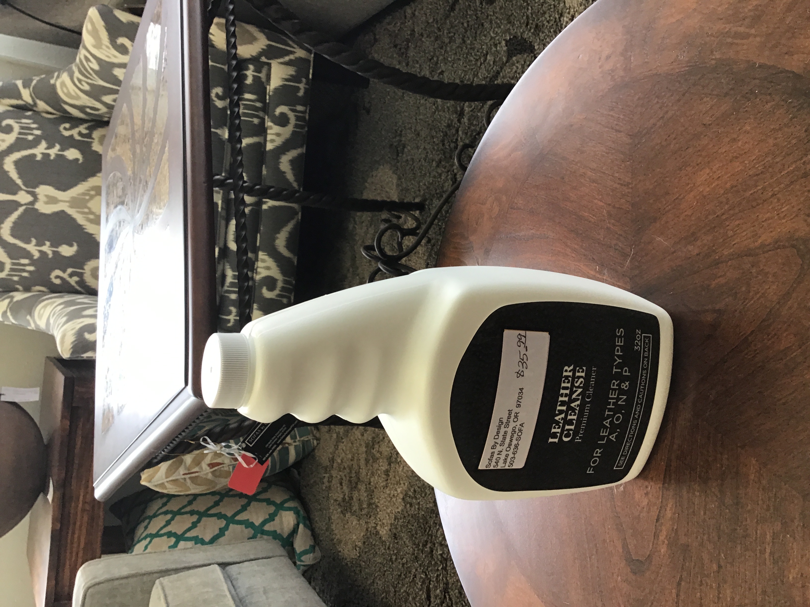 Leather cleaner