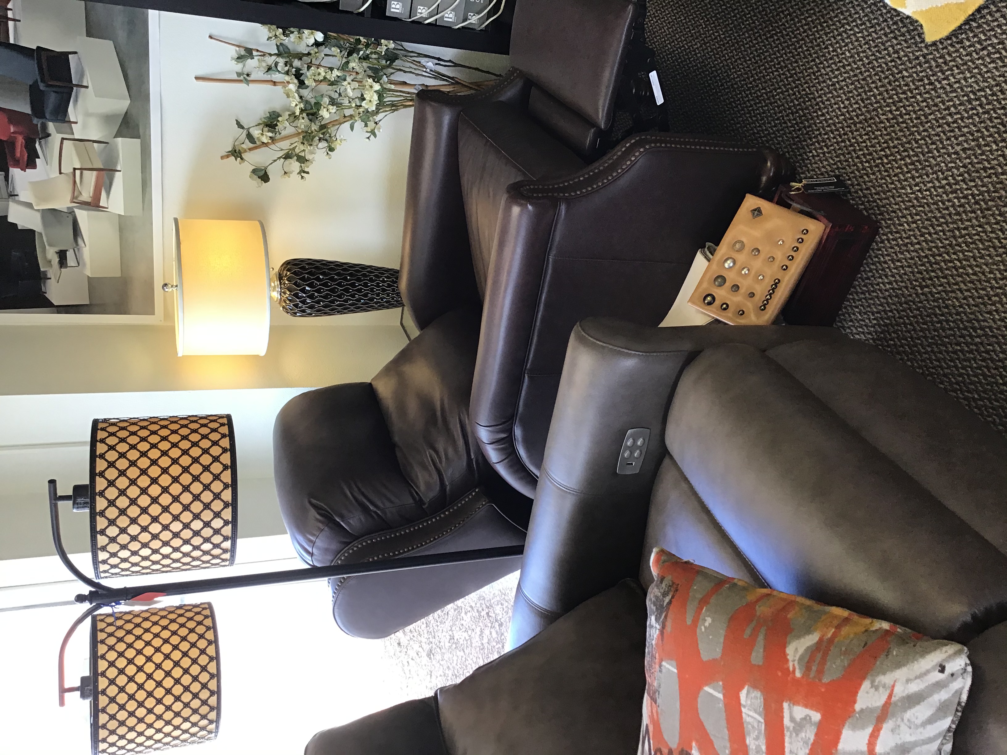 Floor lamp with Two Shades